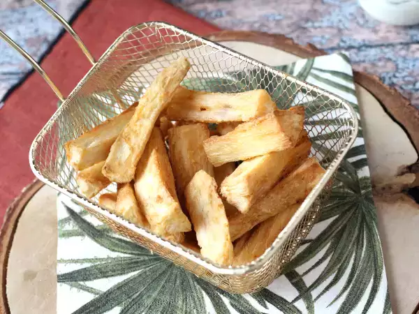 Recipe Cassava fries in the air fryer