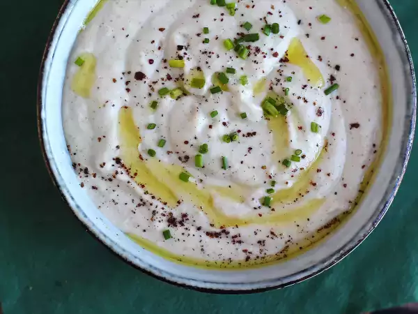Recipe White bean and coconut milk hummus