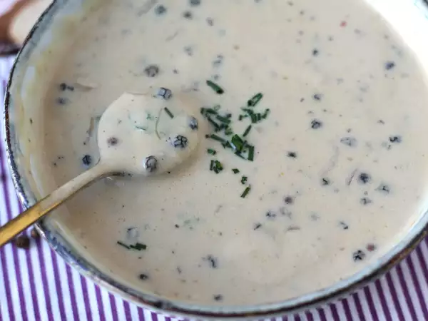 Recipe Homemade pepper sauce: creamy, fragrant and ultra-easy!