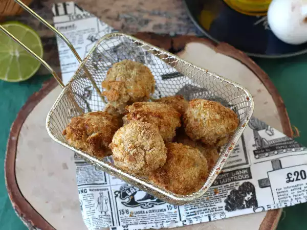 Recipe Crispy tuna fritters with air fryer: an irresistible aperitif!