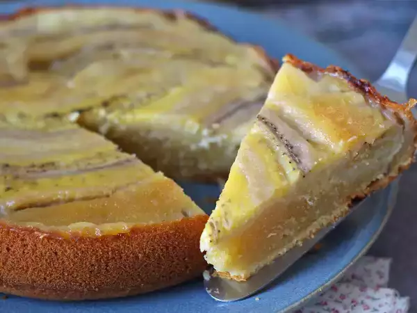 Recipe Extra fondant banana upside-down cake
