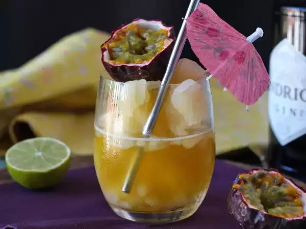 Recipe Gin and passion fruit slush cocktail: the perfect summer refreshment!