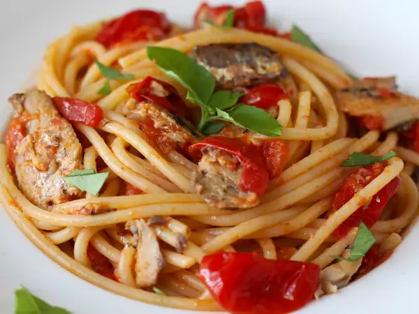Recipe Spaghetti with sardines: an easy and inexpensive recipe!