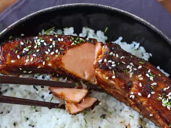 Recipe Easy miso-marinated salmon