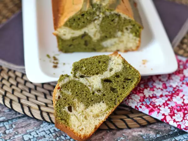 Recipe Matcha marble cake