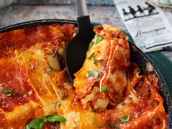 Recipe One-Pot Lasagna Bolognese