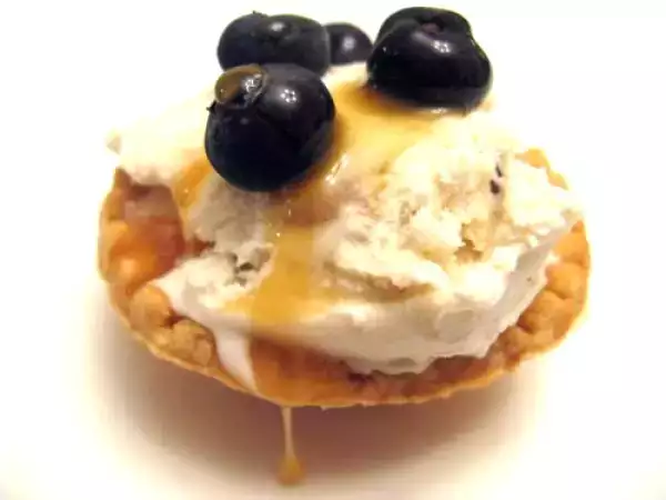 Recipe Caramel drizzled ice cream tart