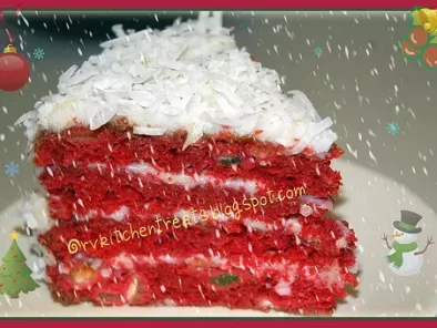 Recipe Red velvet fruit cake