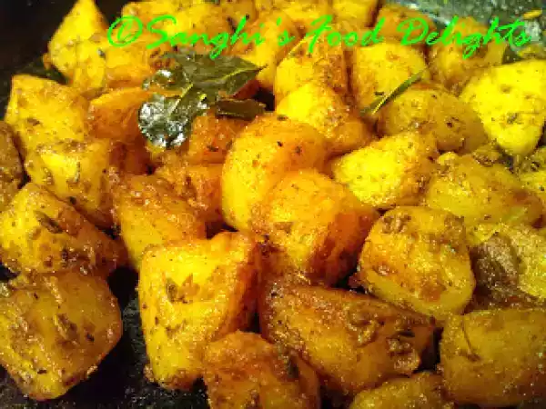Recipe Potato pepper fry