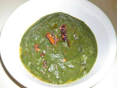 Recipe Keerai kadaisal (spinach)