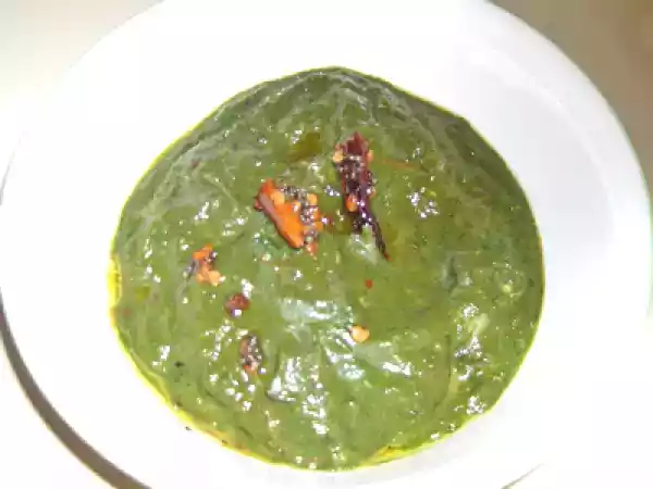 Recipe Keerai kadaisal (spinach)