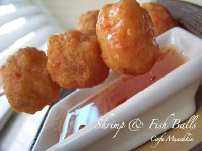 Recipe Shrimp and fish balls