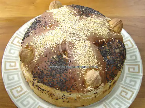Recipe Christopsomo ? christmas bread (??????????)
