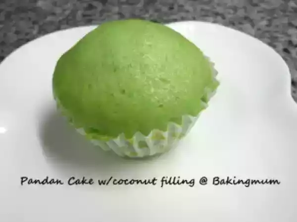 Recipe Pandan cake w/coconut fillings