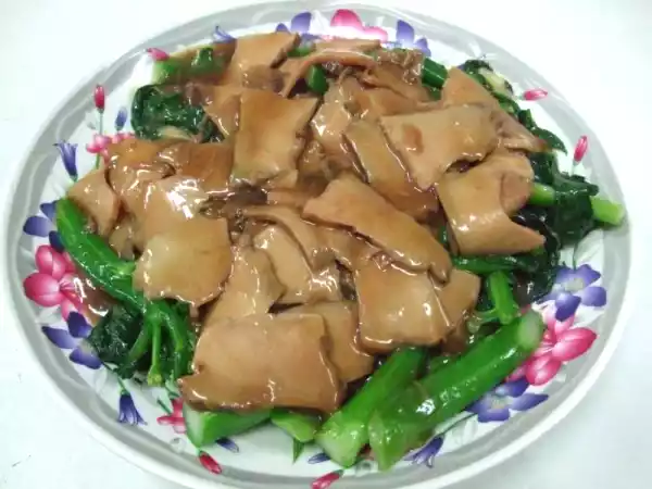 Recipe Chinese broccoli with abalone