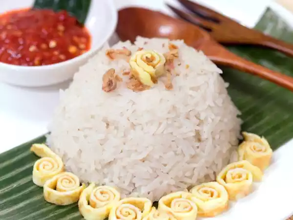Recipe Nasi uduk - betawinese scented coconut rice