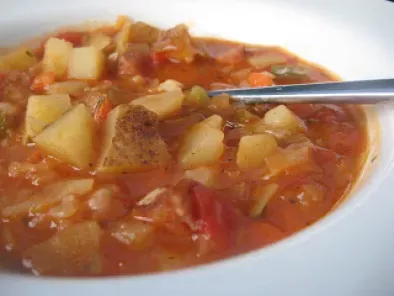 Recipe Aunt mary's cabbage soup.