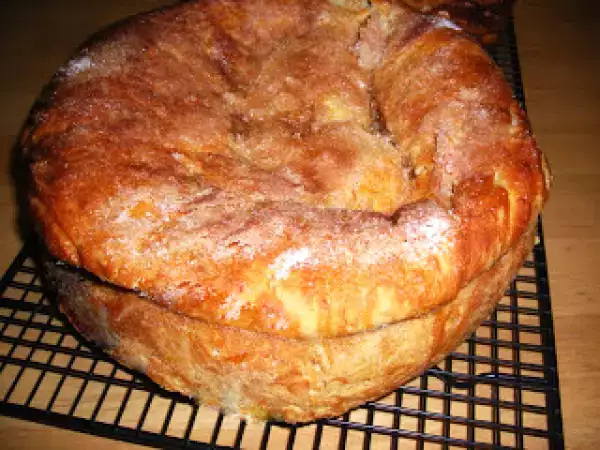 Recipe portuguese-olhao style folar (folar = easter cake)