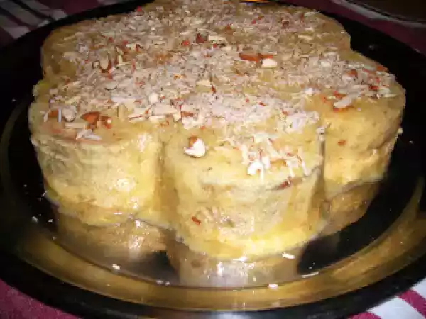 Recipe Rich tea biscuit cake witth almond