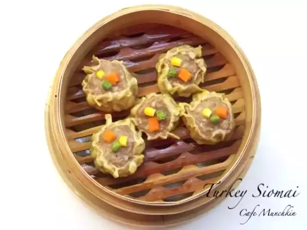 Recipe Turkey siomai (siu mai)