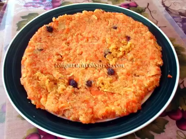 Recipe Carrot kesari