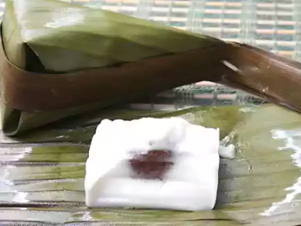 Recipe Khanom sod sai (filled coconut cream)
