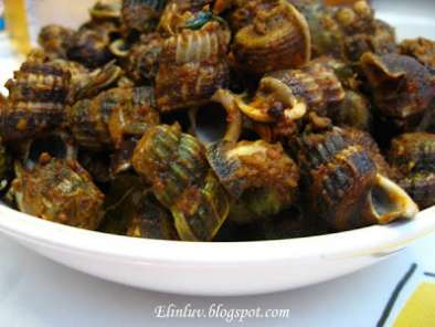 Recipe Stir-fried spicy sea snails aka balitong