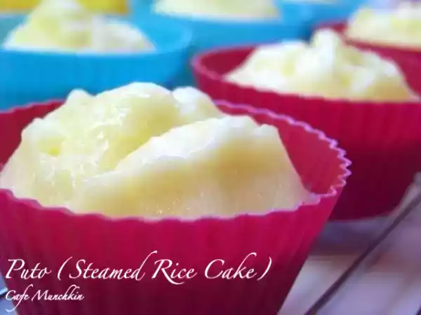 Recipe Puto (steamed rice cake)
