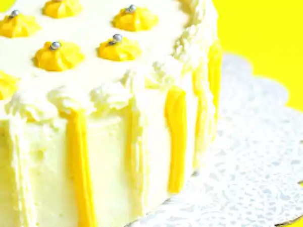 Recipe Triple lemon chiffon cake