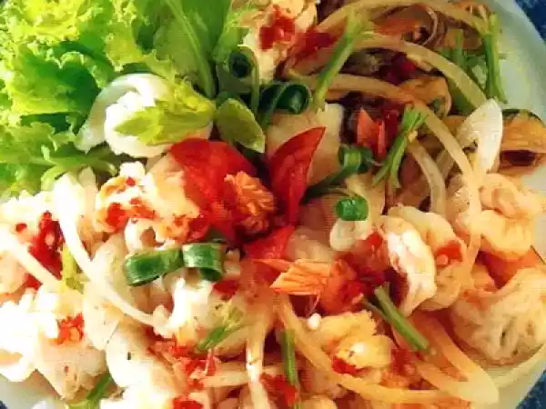 Recipe Seafood salad thai style (yam thale)