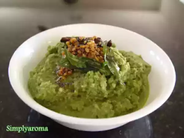Recipe Herekai sippe chutney/ridgegourd's skin chutney