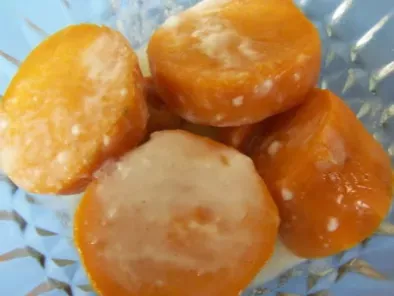 Recipe Sweet potatoes and coconut cream (mun chuem)