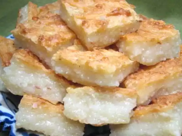 Recipe Coconut cake (khanom ba-bin)