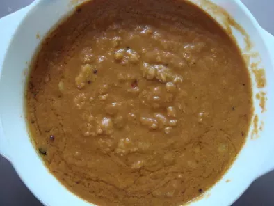 Recipe Lima beans gravy and instant mango pickle