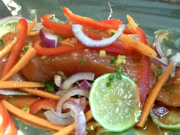 Recipe Teriyaki salmon and some other nice things