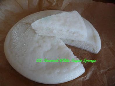 Recipe Steamed white sugar sponge - pak thong koh - bai tang gao