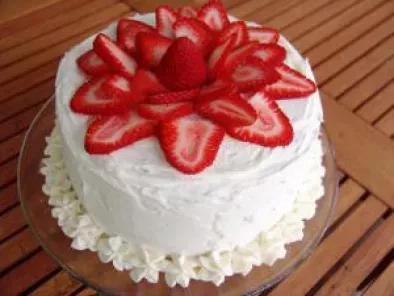 Recipe Strawberry shortcake cake