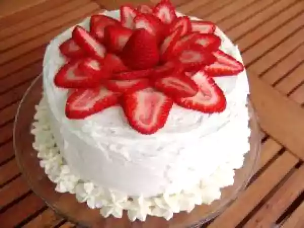 Recipe Strawberry shortcake cake