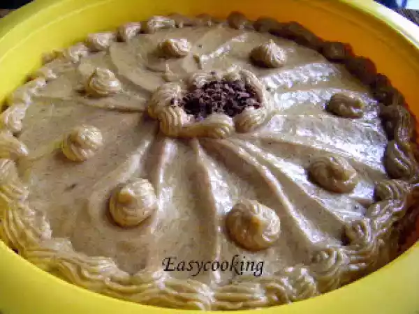 Recipe Coffee cake with coffee buttercream icing