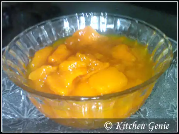Recipe Aambyacha gulamba / mango jam