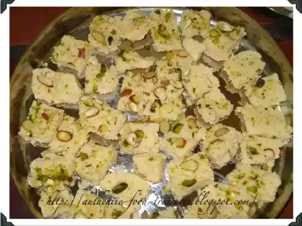 Recipe Microwave kalakand