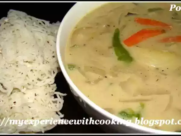 Recipe Ishtu-traditional potato stew of kerala!