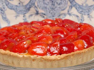Recipe A fresh strawberry tart from julia child!