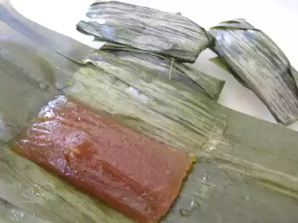 Recipe Lepat ubi kayu/cassava wrap