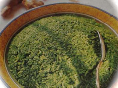 Recipe Hirwa bhath ( spinach rice ), varhadi pulao & mishti pulao