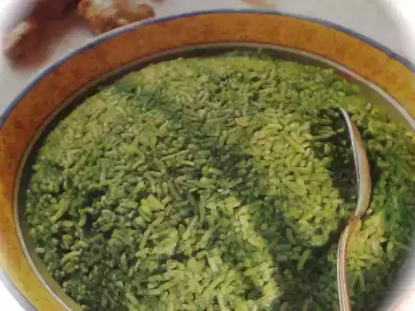 Recipe Hirwa bhath ( spinach rice ), varhadi pulao & mishti pulao