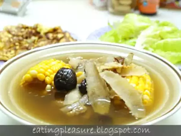 Recipe Yuk chuk pearl corn soup