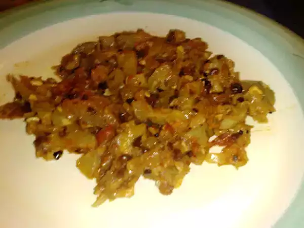 Recipe Tinda/kovakkai dry curry