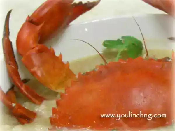 Recipe Gourmet crab congee