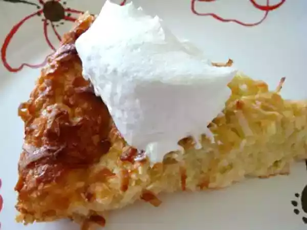 Recipe Spaghetti squash-coconut custard pie